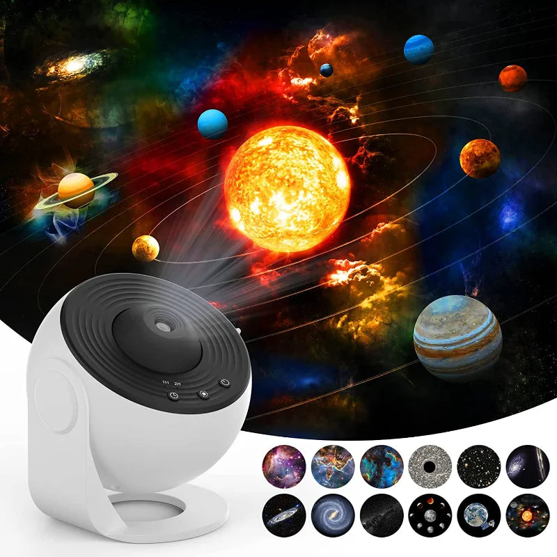 Night Light Galaxy Projector Starry Sky Projector 360 Rotate Planetarium Lamp For Kids and adults Day Gift Wedding Deco