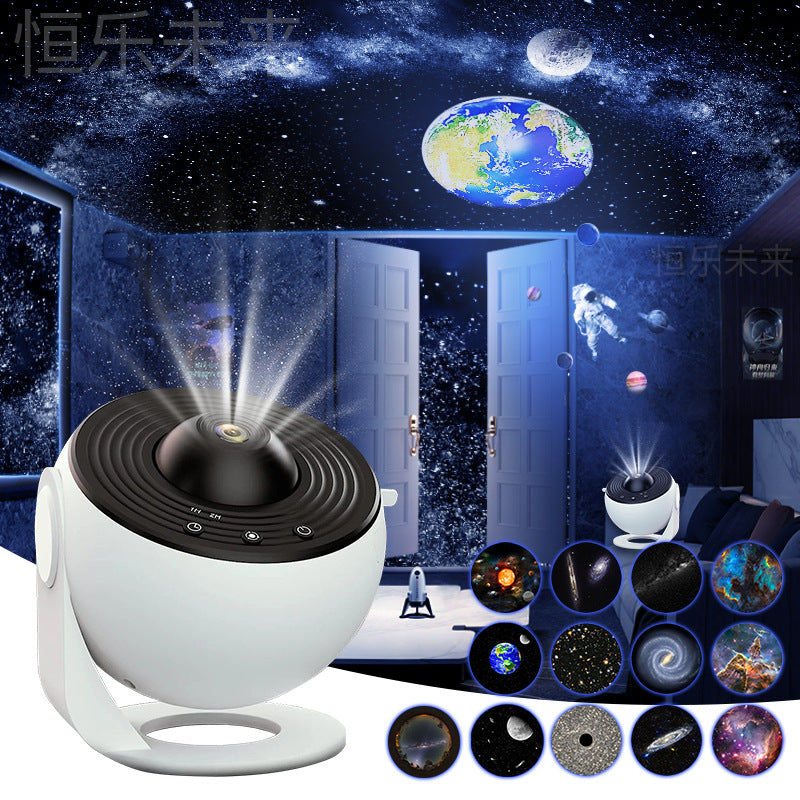 Night Light Galaxy Projector Starry Sky Projector 360 Rotate Planetarium Lamp For Kids and adults Day Gift Wedding Deco